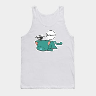 Bored Cat Tank Top